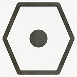 Керамогранит Pop Tile Janis-R Nacar 29.3 29.3x29.3 от Vives Ceramica (Испания)-2