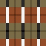 Керамогранит BAUHOME BAND WARM 20x20 Equipe Ceramicas