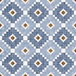 Керамогранит Marly-R Azul 20x20 от Vives Ceramica (Испания)