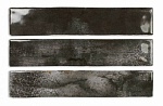 Настенная плитка ENAMEL CHARCOAL (123144) 5x25 от DNA Tiles (Испания)