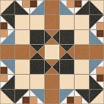 Декор Barnet Merton Marron 31.6x31.6 от Vives Ceramica (Испания)