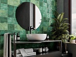Настенная плитка ENAMEL SQUARE CHARCOAL (123076) 12.5x12.5 от DNA Tiles (Испания)-4