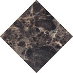 Вставка TACO EMPERADOR MARRON 21013 4.6x4.6  Equipe Ceramicas