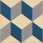 Декор 1900 Guell-1 20x20 от Vives Ceramica (Испания)