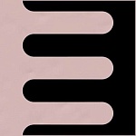Декор Filippo Soul Garland Rosa Negro 20x20 от Vives Ceramica (Испания)