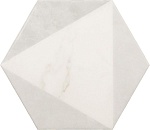 Напольная плитка CARRARA Hexagon Peak 23102 17.5x20  Equipe Ceramicas