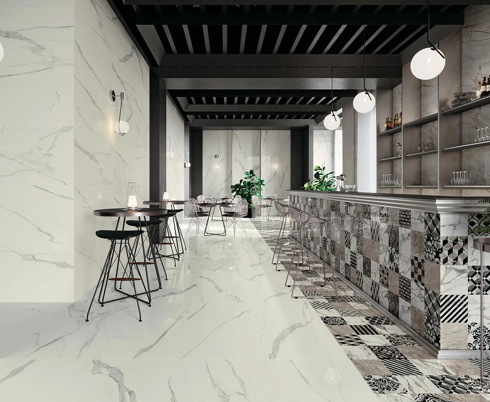 Empire | Statuario - Cementine Dark - Silver Root