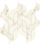 Мозаика Marvel X Calacatta Apuano Mosaico Waterfall Lappato (AF8R) 30.5x27.7 от Atlas Concorde (Италия)