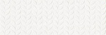 Настенная плитка Vida Struttura Foglia 3D Bianco Rett (RA6J) 30x90 от Ragno (Италия)