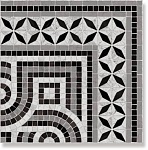 Декор Via Appia Cant. Paxos Negro 43.5x43.5 от Vives Ceramica (Испания)-2