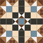 Декор Barnet Dorset Marron 31.6x31.6 от Vives Ceramica (Испания)