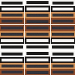 Керамогранит BAUHOME DOMINO WARM 20x20 Equipe Ceramicas
