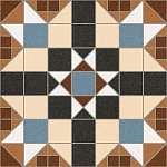 Декор Barnet Dorset Marron 31.6x31.6 от Vives Ceramica (Испания)-2