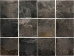 Настенная плитка HANOI BLACK ASH 30011 10x10  Equipe Ceramicas