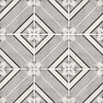 Керамогранит ART NOUVEAU INSPIRE GREY 24415 20x20  Equipe Ceramicas