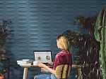 Настенная плитка Colorplay Cream str.Mikado 3D (M4JY) 30x90 от Marazzi Italy (Италия)-6