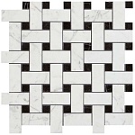 Мозаика керамогранит Marvel Stone Basketweave Cold Lapp. (AS2O) 30x30 от Atlas Concorde (Италия)