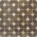 Керамогранит Iliada-PR Marron 43.5x43.5 от Vives Ceramica (Испания)-2