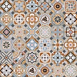 Декор Octogono Musichalls Multicolor 20x20 от Vives Ceramica (Испания)