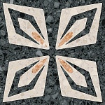 Керамогранит NIZA Vietri-R Negro 20x20 от Vives Ceramica (Испания)-2
