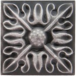 Вставка STUDIO TACO RELIEVE FLOR Nº 2 VOLCANICO (ADST4065) 3x3 от ADEX (Испания)