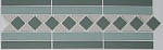 Бордюр Border BELFAST 2 Strip Stand. (13+16+18) 42x14.5 от TopCer (Португалия)