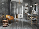 Керамогранит Marvel Dream Grigio Intenso Lappato (AORY) 75x75 от Atlas Concorde (Италия)-11