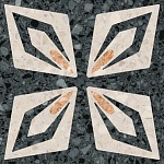 Керамогранит NIZA Vietri-R Negro 20x20 от Vives Ceramica (Испания)