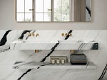Керамогранит LUX EXPERIENCE CALACATTA MONT BLANC LIST.MIX SQ. (MW05EAM) 20x120 от Italgraniti (Италия)-9