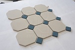 Topcer Мозаика (Field materials) Мозаика керамическая сетка 30х30 см (цвет 16 + цвет 11)-3