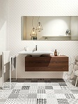 Керамическая плиткка Sant Agostino Metrochic Metropaper 3D-02 5296052 настенная 25х75 см-2