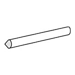 Бордюр JOLLY LIMIT BLANC 27538 1.2x20  Equipe Ceramicas