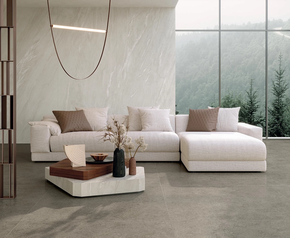 Forte dei Marmi Rock | Lunar Grey - Tiffany White