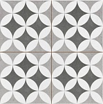 Напольная плитка  HYDRAULIC HESTER SILVER (HYD_HS_SL) 45x45 от Kerlife Ceramicas (Испания)