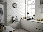 Настенная плитка METRO Patchwork B&W 7.5x15 Equipe Ceramicas-2