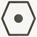 Керамогранит Pop Tile Janis-R Nacar 29.3 29.3x29.3 от Vives Ceramica (Испания)