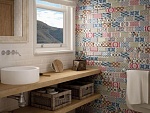 Настенная плитка METRO Patchwork B&W 7.5x15 Equipe Ceramicas-9