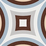 Декор 1900 Dorda Celeste 20x20 от Vives Ceramica (Испания)