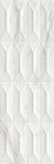 Настенная плитка Marbleplay White Struttura Gem 3D Rett. (M4PC) 30x90 от Marazzi Italy (Италия)