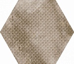 Керамогранит URBAN HEXAGON MELANGE NUT 25.4x29.2 Equipe Ceramicas