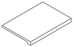 Фронтальная ступень Rinascente Pearl Scal. Front. (620070002216) 33x160 от Atlas Concorde (Россия)