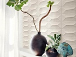 Настенная плитка Colorplay Cream str.Mikado 3D (M4JY) 30x90 от Marazzi Italy (Италия)-4