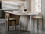 Фронтальная ступень SENSI 900 GRADONE TOP VENEZIA NUVOLA ANT R (PF60012423) 32x120x4.5x2 от ABK Ceramiche (Италия)-2