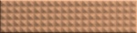 Настенная плитка BISCUIT Stud Terra (4100611) 5x20 от 41ZERO42 (Италия)
