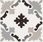 Керамогранит Sant Agostino Patchwork B&W 03 5335865 20х20 см