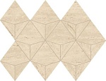 Мозаика Marvel Travertine Sand Mosaico Origami (AF9K) 28x41 от Atlas Concorde (Италия)