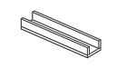 Спецэлемент SHALE SAND CANALINA 2CM (SL02CA6) 8x14x60 от Italgraniti (Италия)