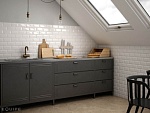 Настенная плитка METRO Patchwork B&W 7.5x15 Equipe Ceramicas-5