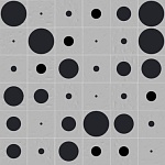 Декор Filippo Soul Tondo Gris 20x20 от Vives Ceramica (Испания)