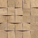 Мозаика Axi Golden Oak Mosaico 3D (AMV0) 35x35 от Atlas Concorde (Италия)